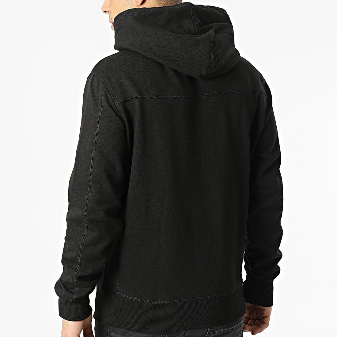 Nouveau 🔥 Sweat Capuche Monogram Logo 9698 Noir de Calvin Klein 😉 4 Nouveau 🔥 Sweat Capuche Monogram Logo 9698 Noir de Calvin Klein 😉 – Image 4