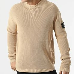 Coupon 💯 Pull 0047 Beige de Calvin Klein 🧨 -France Calvin Klein Soldes 2024 calvin klein 301092 J30J320047 AB0 20220208T161123 03