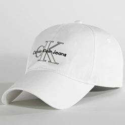 Meilleure vente 🎉 Casquette Femme Two Tone Blanc de Calvin Klein ⌛