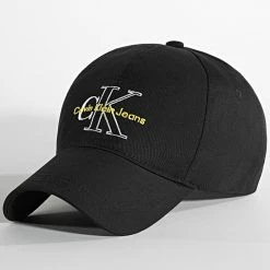 Nouveau 🥰 Casquette Two Tone Noir de Calvin Klein 🔔