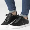 Meilleure affaire 🧨 Baskets Femme Low Pro Lace Up 0870 Black de Calvin Klein 🔔
