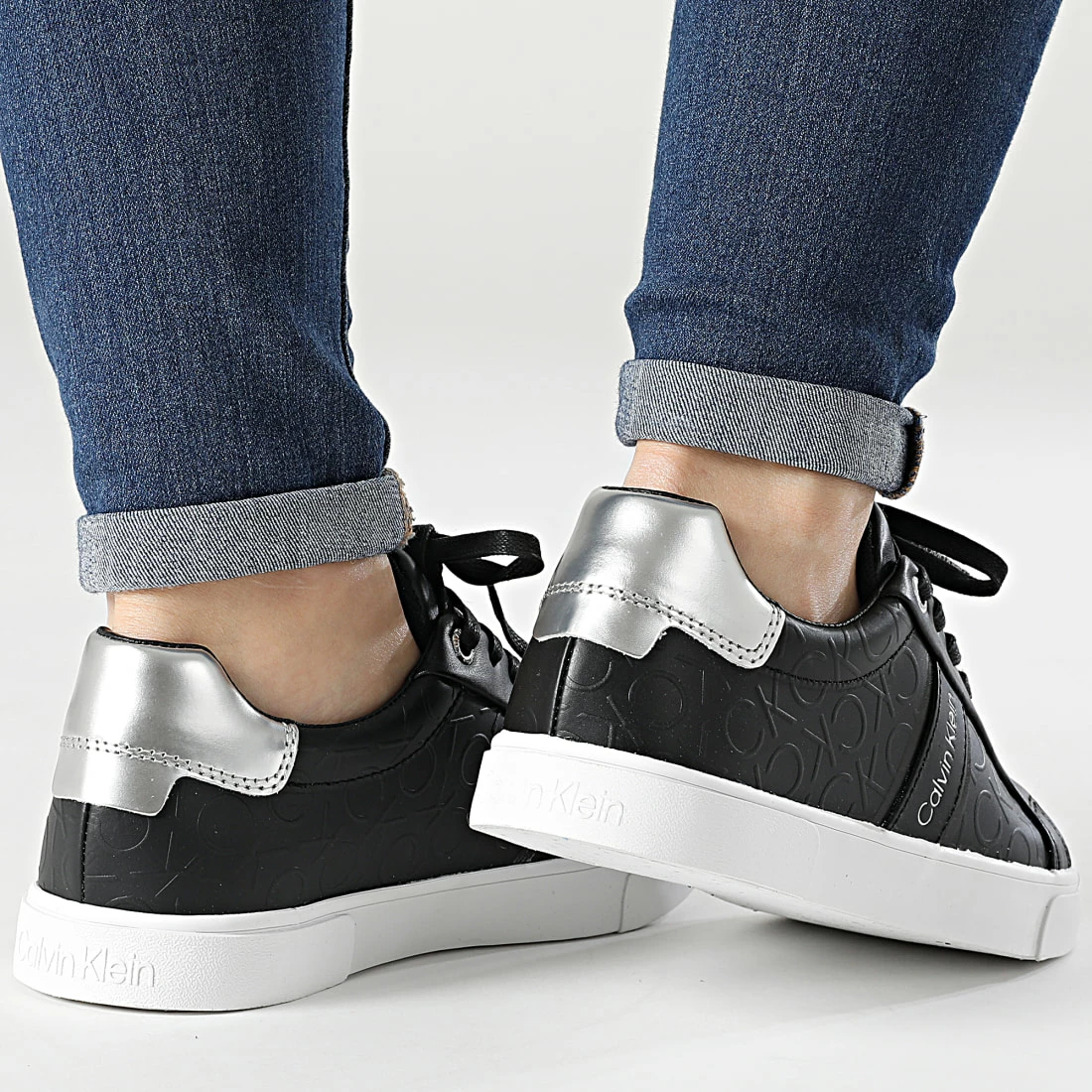 Meilleure affaire 🧨 Baskets Femme Low Pro Lace Up 0870 Black de Calvin Klein 🔔 4 Meilleure affaire 🧨 Baskets Femme Low Pro Lace Up 0870 Black de Calvin Klein 🔔 – Image 4