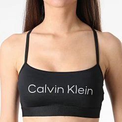 Promo 🧨 Brassière Femme GWS2K152 Noir de Calvin Klein ❤️