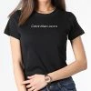 Le moins cher 🔔 Tee 👕 Shirt Femme 8263 Noir de Calvin Klein 🤩