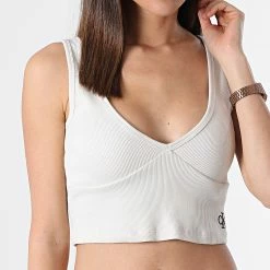 Les meilleures critiques de 🛒 Top Crop Femme 8334 Beige de Calvin Klein 🤩