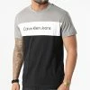 Promo 🛒 Tee 👕 Shirt 0184 Noir Gris Blanc de Calvin Klein 😍