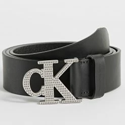 Bon marché ⌛ Ceinture Perf Mono Hardware 8894 Noir de Calvin Klein 👏