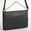 Offres 🥰 Sac A Main Femme Re-Lock Crossbody 9115 Noir de Calvin Klein 🌟