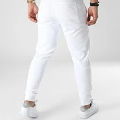 Meilleure vente ✨ Pantalon Jogging Mirrored Logo 8938 Blanc de Calvin Klein 👍 -France Calvin Klein Soldes 2024 calvin klein 304763 K10K108938 YAF 20220223T133222 04