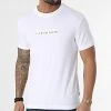 Remise ✔️ Tee 👚 Shirt Multi Color Logo 8834 Blanc de Calvin Klein 🎁