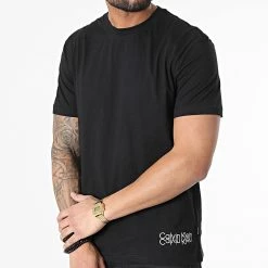 Remise 😍 Tee 👕 Shirt Mirrored Logo 8853 Noir de Calvin Klein ✨ 6 Remise 😍 Tee 👕 Shirt Mirrored Logo 8853 Noir de Calvin Klein ✨ -France Calvin Klein Soldes 2024 calvin klein 304884 K10K108853 BEH 20220222T162909 03