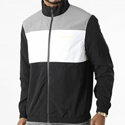 De gros 🔔 Veste Zippée Bold Colorblock 0612 Blanc Gris Noir de Calvin Klein 🧨 -France Calvin Klein Soldes 2024 calvin klein 305152 J30J320612 BEH 20220228T152815 03