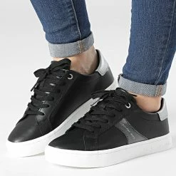 Bon marché 😍 Baskets Femme Classic Cupsole 4 0629 Black de Calvin Klein 😉