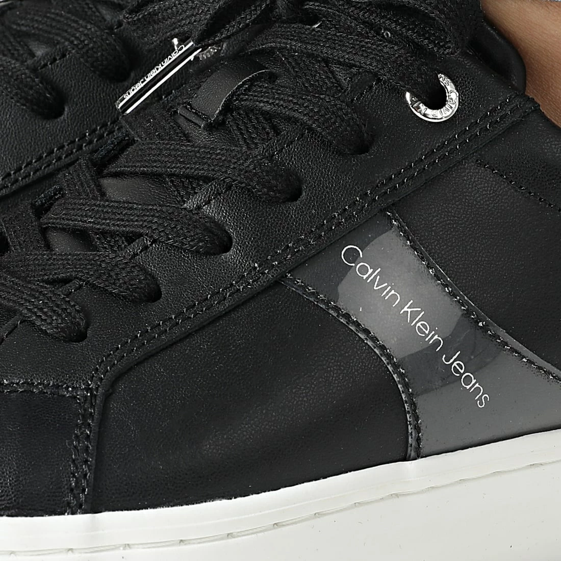 Bon marché 😍 Baskets Femme Classic Cupsole 4 0629 Black de Calvin Klein 😉 2 Bon marché 😍 Baskets Femme Classic Cupsole 4 0629 Black de Calvin Klein 😉 – Image 2