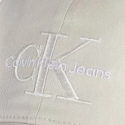 Budget 👍 Casquette Femme Monogram 6624 Beige de Calvin Klein ⌛ -France Calvin Klein Soldes 2024 calvin klein 305595 K60K606624 ACF 20220317T122451 02