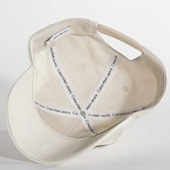 Budget 👍 Casquette Femme Monogram 6624 Beige de Calvin Klein ⌛ -France Calvin Klein Soldes 2024 calvin klein 305595 K60K606624 ACF 20220317T122454 04