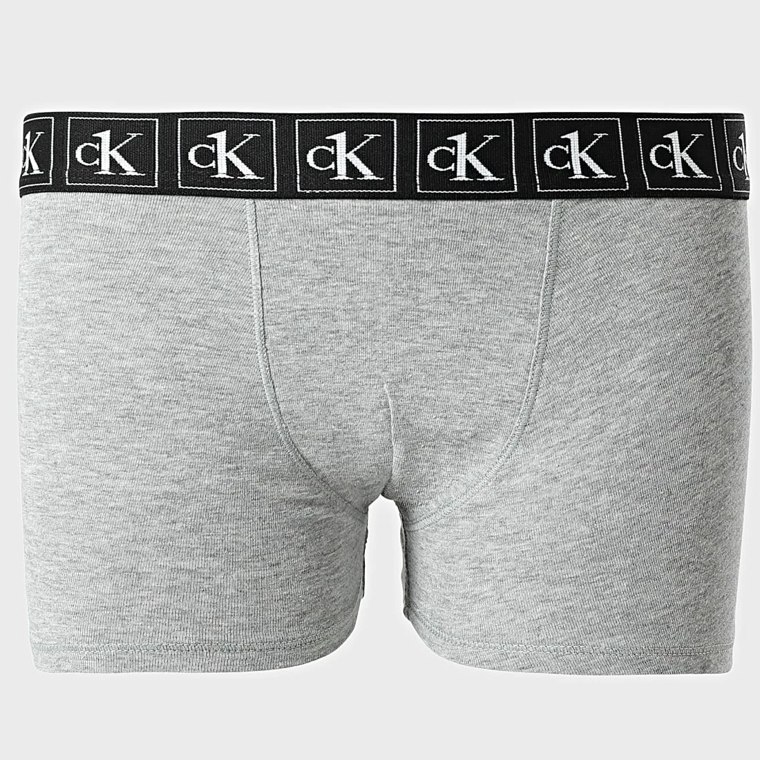 Acheter 🌟 Lot De 2 Boxers Enfant B70B700376 Blanc Noir Gris Chiné de Calvin Klein 💯 3 Acheter 🌟 Lot De 2 Boxers Enfant B70B700376 Blanc Noir Gris Chiné de Calvin Klein 💯 – Image 3