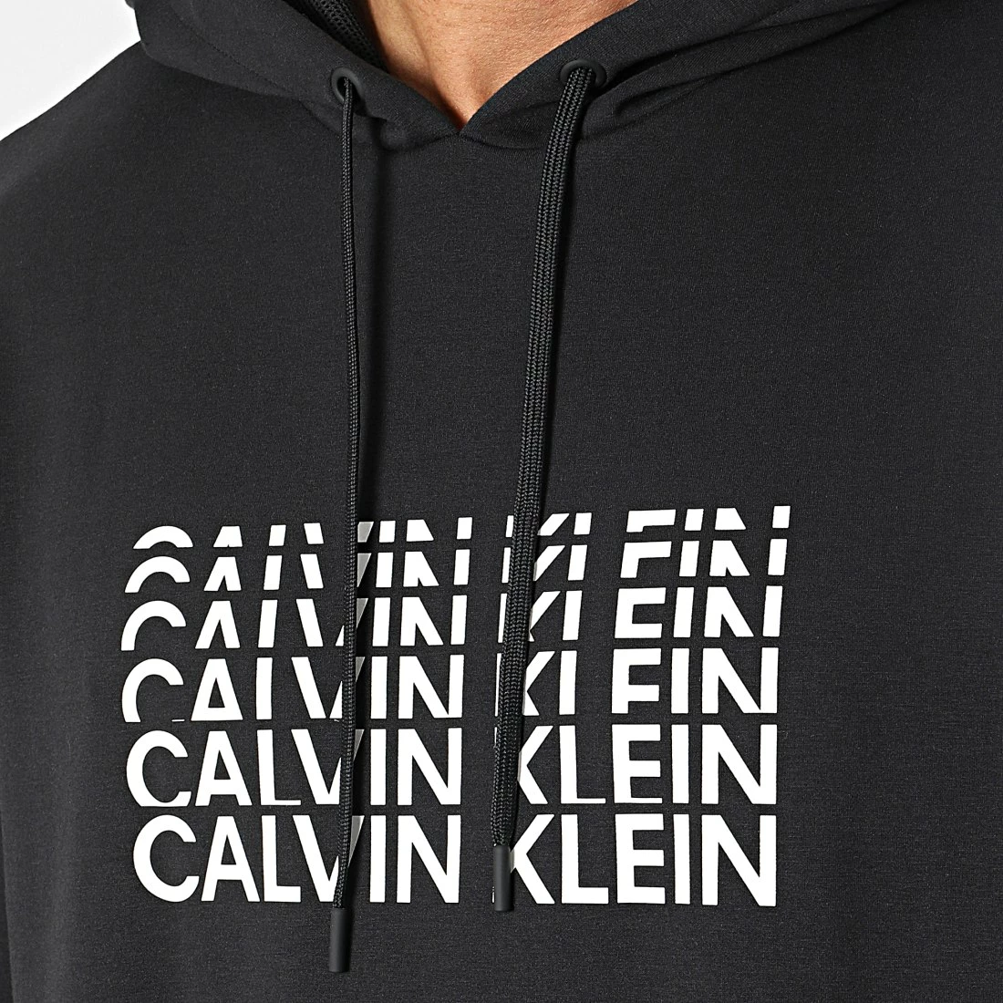 Bon marché 🔔 Sweat Capuche GMH1W306 Noir de Calvin Klein 😉 2 Bon marché 🔔 Sweat Capuche GMH1W306 Noir de Calvin Klein 😉 – Image 2