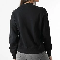 Le moins cher 🎉 Sweat Crewneck Femme 8164 Noir de Calvin Klein 😀 -France Calvin Klein Soldes 2024 calvin klein 308417 J20J218164 BEH 20220310T161246 04