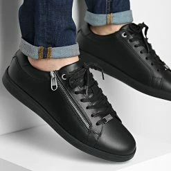 Top 10 🛒 Baskets Low Top Laceup 0477 Triple Black de Calvin Klein 🧨