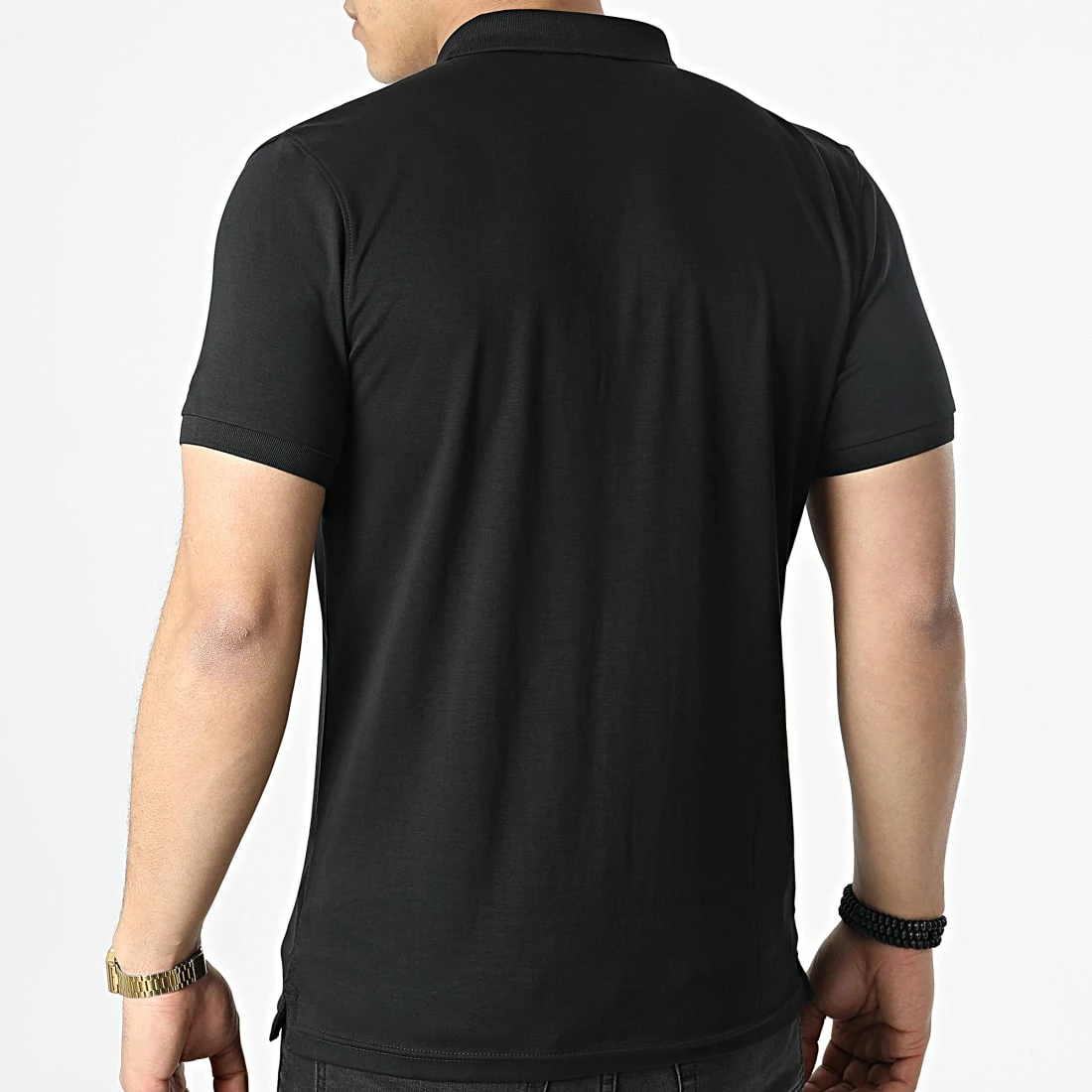 Meilleure affaire ⭐ Polo A Manches Courtes Stacked Logo 0088 Noir de Calvin Klein 😀 4 Meilleure affaire ⭐ Polo A Manches Courtes Stacked Logo 0088 Noir de Calvin Klein 😀 – Image 4