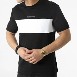 Coupon ❤️ Tee 👚 Shirt Color Blocking Logo 8743 Noir Blanc de Calvin Klein 🥰 6 Coupon ❤️ Tee 👚 Shirt Color Blocking Logo 8743 Noir Blanc de Calvin Klein 🥰 -France Calvin Klein Soldes 2024 calvin klein 308735 K10K108743 0XQ 20220311T151350 03