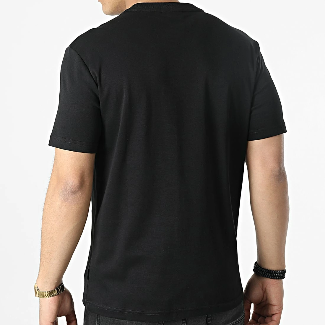 Coupon ❤️ Tee 👚 Shirt Color Blocking Logo 8743 Noir Blanc de Calvin Klein 🥰 4 Coupon ❤️ Tee 👚 Shirt Color Blocking Logo 8743 Noir Blanc de Calvin Klein 🥰 – Image 4