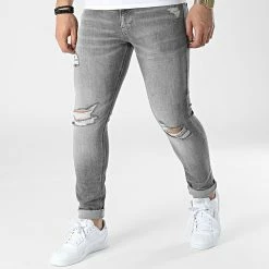 Nouveau ⌛ Jean Skinny 0446 Gris de Calvin Klein 😉