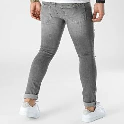 Nouveau ⌛ Jean Skinny 0446 Gris de Calvin Klein 😉 -France Calvin Klein Soldes 2024 calvin klein 308861 J30J320446 1BZ 20220311T152640 04