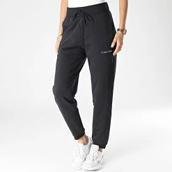 Acheter 🔔 Pantalon Jogging Femme GWS2P608 Noir de Calvin Klein ⭐