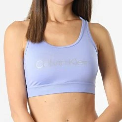 Top 10 ❤️ Brassière Femme Medium Support GWS2K138 Violet de Calvin Klein 🥰