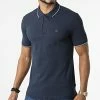 Promo ✨ Polo Manches Courtes Stretch Pique 8728 Bleu Marine de Calvin Klein ❤️