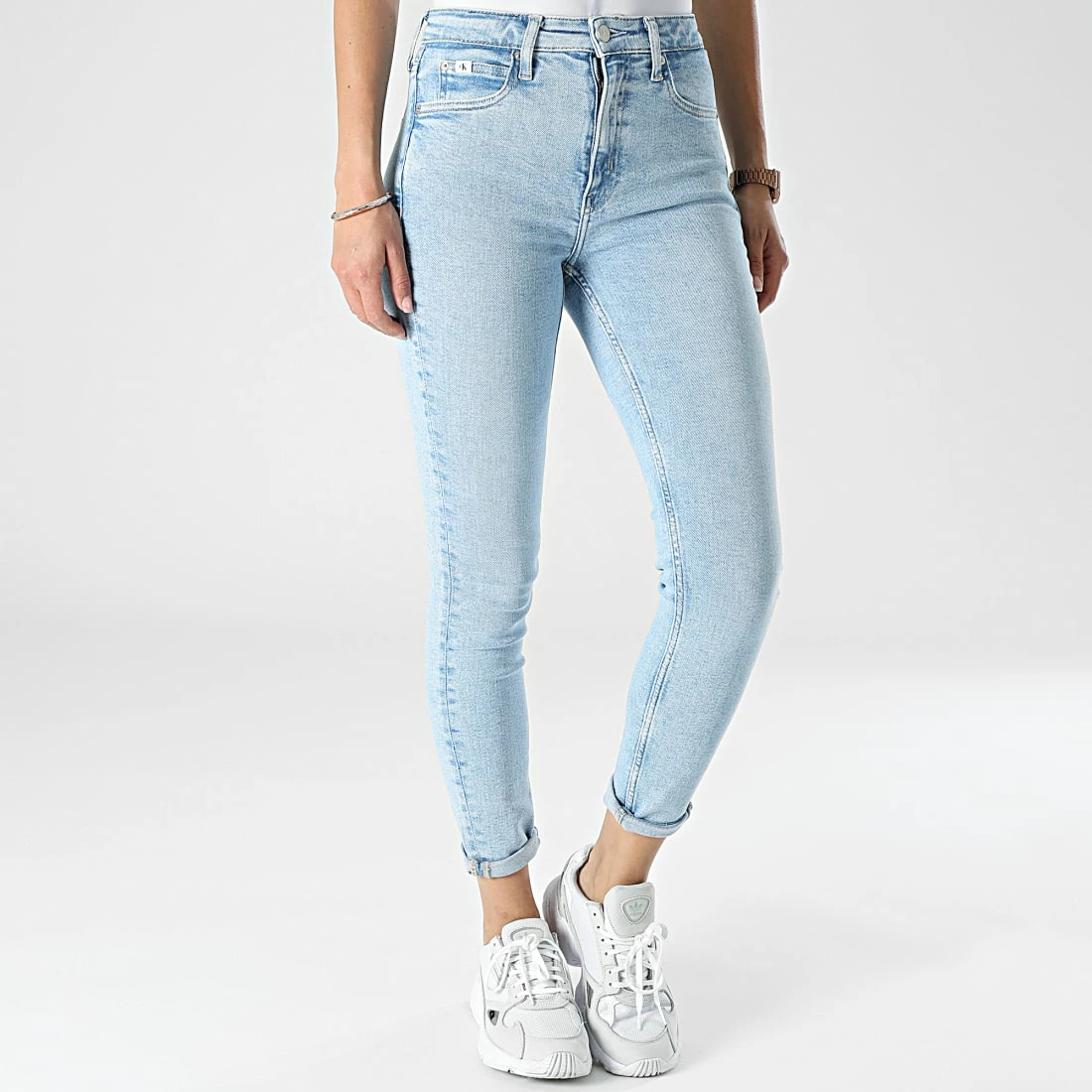 Sortie ❤️ Jean Skinny Femme 8636 Bleu Wash de Calvin Klein 🤩 3 Sortie ❤️ Jean Skinny Femme 8636 Bleu Wash de Calvin Klein 🤩 – Image 3