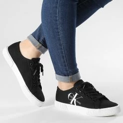 Meilleur prix 💯 Baskets Femme Vulcanized 👟 Sneaker Lace Up 0402 Black de Calvin Klein ✨ -France Calvin Klein Soldes 2024 calvin klein 313486 YW0YW00402 BDS 20220405T160939 03