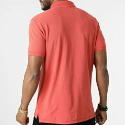 Meilleure vente 🛒 Polo A Manches Courtes J30J320089 Corail de Calvin Klein 🎁 -France Calvin Klein Soldes 2024 calvin klein 313662 J30J320089 XLV 20220407T155530 04