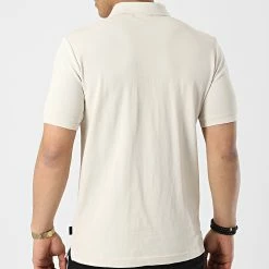 Offres ✔️ Polo Manches Courtes Stretch Pique 8727 Beige de Calvin Klein 🥰 -France Calvin Klein Soldes 2024 calvin klein 314049 K10K108727 ACE 20220415T161654 04