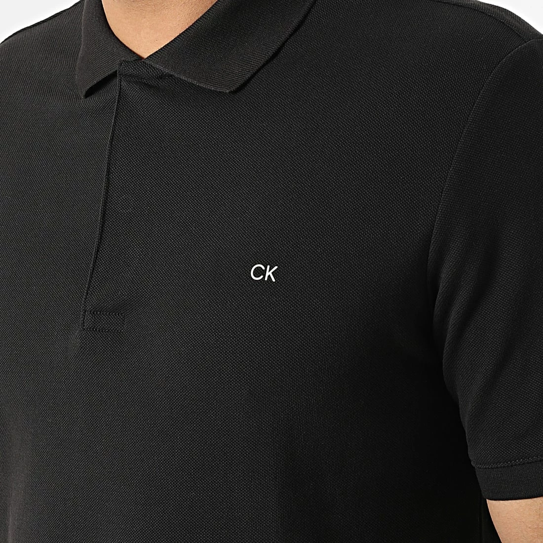 Coupon 👍 Polo Manches Courtes Stretch Pique 8727 Noir de Calvin Klein 🥰 2 Coupon 👍 Polo Manches Courtes Stretch Pique 8727 Noir de Calvin Klein 🥰 – Image 2