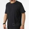 Promo 😉 Tee 👚 Shirt GMS2K111 Noir de Calvin Klein 👏