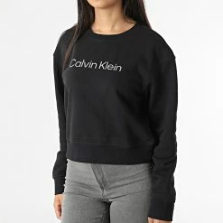 Offres 🤩 Sweat Crewneck Femme 2W312 Noir de Calvin Klein 😀 6 Offres 🤩 Sweat Crewneck Femme 2W312 Noir de Calvin Klein 😀 -France Calvin Klein Soldes 2024 calvin klein 314148 GWS2W312 BAE 20220429T163107 03