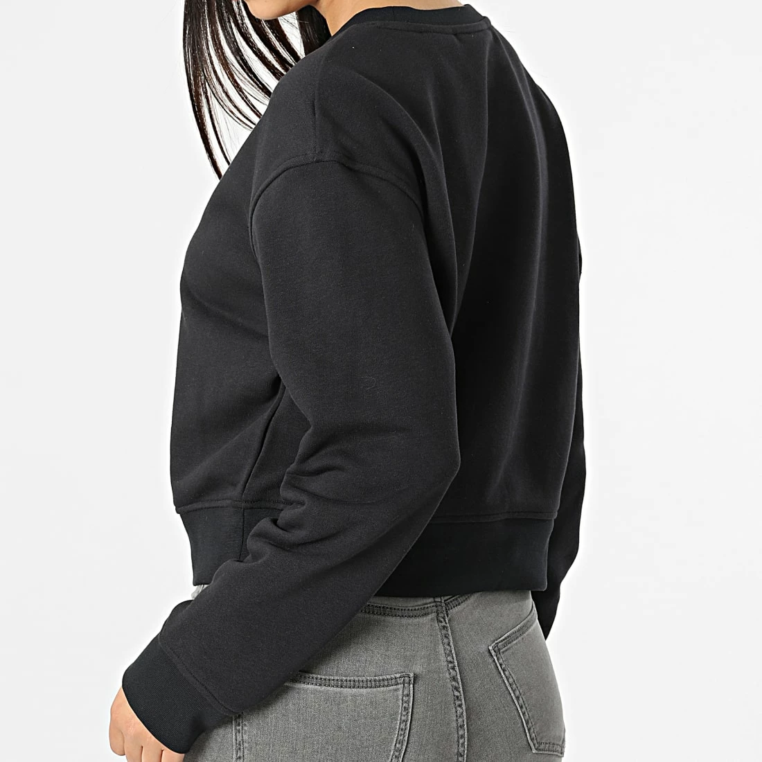 Offres 🤩 Sweat Crewneck Femme 2W312 Noir de Calvin Klein 😀 4 Offres 🤩 Sweat Crewneck Femme 2W312 Noir de Calvin Klein 😀 – Image 4