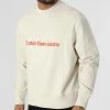 Nouveau 😀 Sweat Crewneck J30J320032 Beige de Calvin Klein 🔥