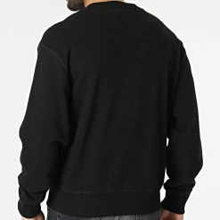 Coupon ❤️ Sweat Crewneck J30J320032 Noir de Calvin Klein 🥰 -France Calvin Klein Soldes 2024 calvin klein 314417 J30J320032 BEH 20220414T161730 04
