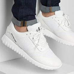 Sortie 👏 Baskets Sporty EVA Runner 3 0340 Bright White de Calvin Klein 😉