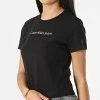 Coupon 👏 Tee 👕 Shirt Femme 9003 Noir de Calvin Klein ✔️