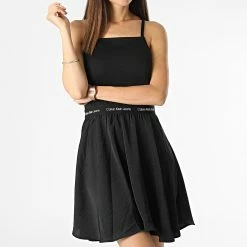 Sortie 😉 Robe Femme 9016 Noir de Calvin Klein ⌛ -France Calvin Klein Soldes 2024 calvin klein 315542 J20J219016 BEH 20220505T163547 03