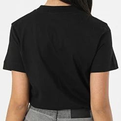 Meilleure vente 🤩 Tee 👕 Shirt Femme 9682 Noir de Calvin Klein 🧨 -France Calvin Klein Soldes 2024 calvin klein 315558 J20J219682 BEH 20220429T163055 04