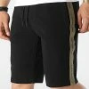 Meilleure vente 🤩 Short Jogging A Bandes Contrast Tape 0617 Noir Vert Kaki de Calvin Klein ❤️