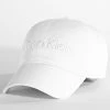 Grosses soldes ✨ Casquette Femme Essential Embroideries BB Cap 9601 Blanc de Calvin Klein 🛒