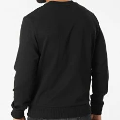 Tout neuf 🔔 Sweat Crewneck Interlock Micro Logo 9431 Noir de Calvin Klein 🎉 -France Calvin Klein Soldes 2024 calvin klein 315834 K10K109431 BEH 20220427T155754 04