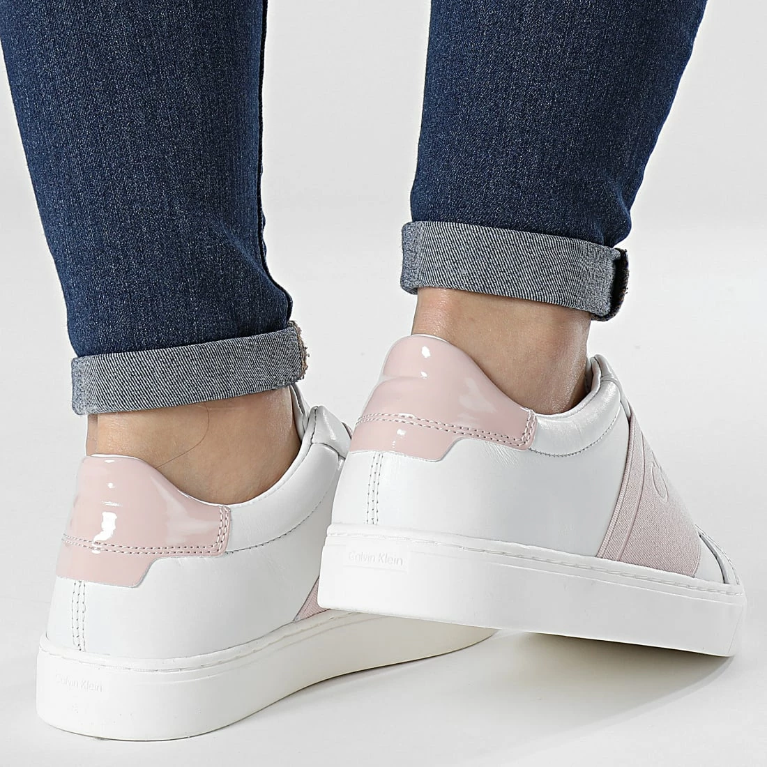 Vente flash ✔️ Baskets Femme Cupsole Slip On 0655 White Spring Rose de Calvin Klein ✨ 4 Vente flash ✔️ Baskets Femme Cupsole Slip On 0655 White Spring Rose de Calvin Klein ✨ – Image 4